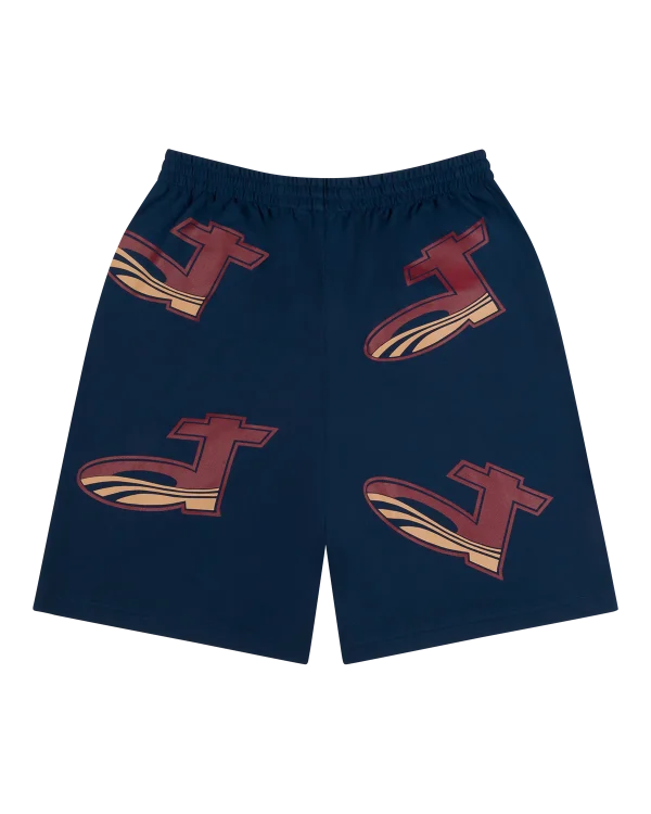 DT Pique Shorts Blue