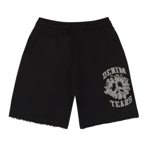 Denim University Sweat Shorts Black