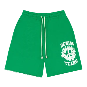 Denim University Sweat Shorts Green