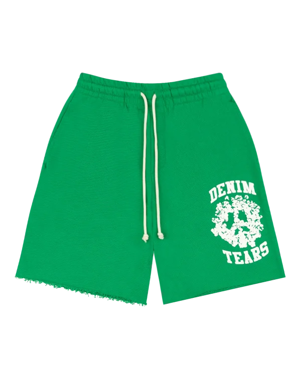 Denim University Sweat Shorts Green