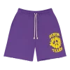 Denim University Sweat Shorts Purple