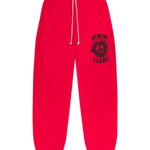 Denim University Sweatpants Red