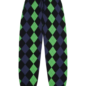 Derby Intarsia Sweatpant Green