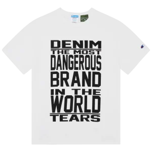 Dangerous Mission Statement Tee White